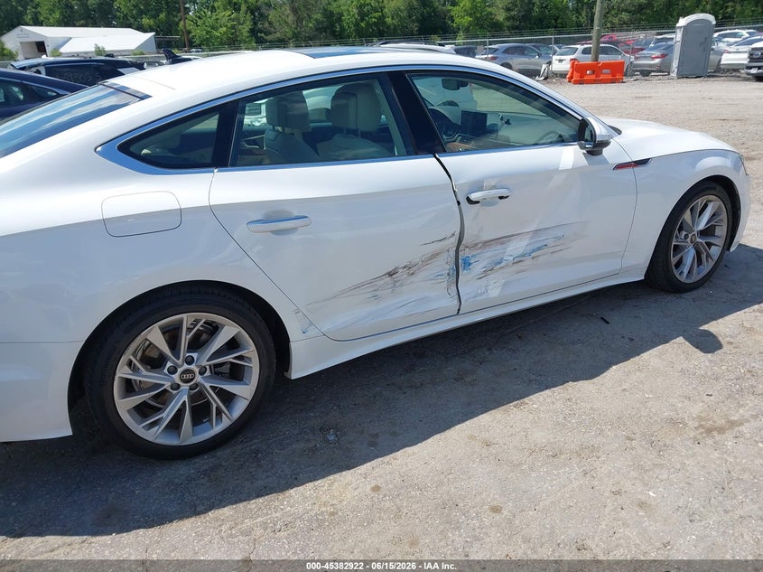 2022 Audi A5 Sportback Premium 40 Tfsi Quattro S Tronic VIN: WAUABCF56NA014521 Lot: 45382922