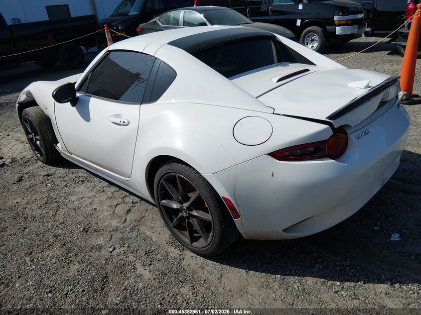 Vin: jm1ndal72h0105045, lot: 45880956, mazda mx-5 miata rf club 20173