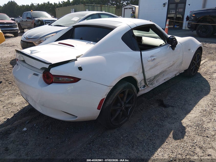 Vin: jm1ndal72h0105045, lot: 45880956, mazda mx-5 miata rf club 20174