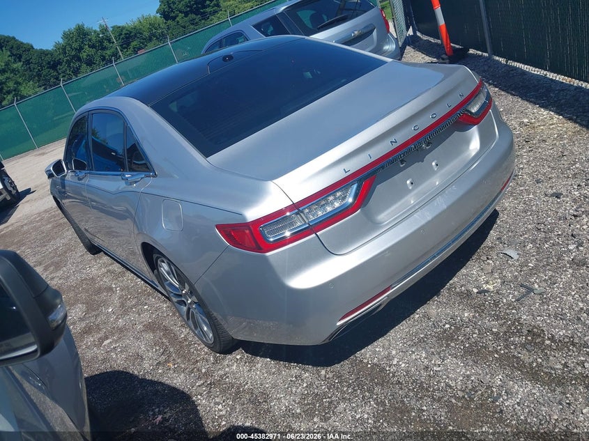 Vin: 1ln6l9np8h5602554, lot: 45880966, lincoln continental reserve 20173