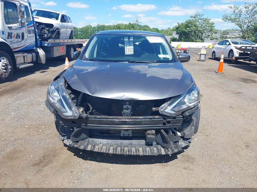 VIN 3N1AB7AP6KL603353 2019 NISSAN SENTRA SV