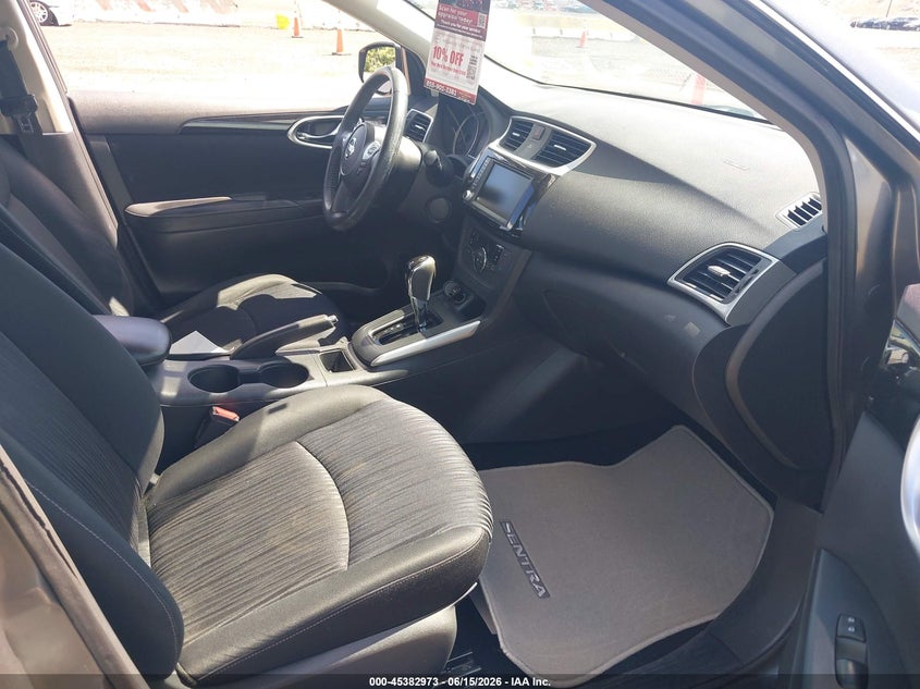 VIN 3N1AB7AP6KL603353 2019 NISSAN SENTRA SV