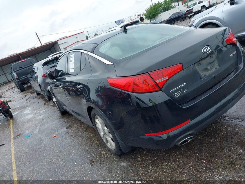 Vin: knagn4a77b5141539, lot: 45881005, kia optima ex 20113