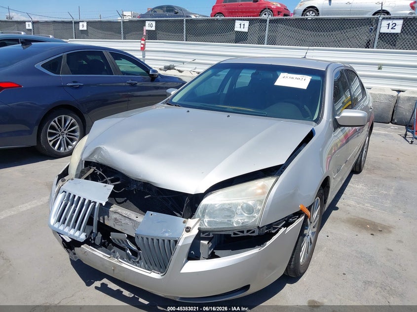 2008 Mercury Milan V6 VIN: 3MEHM07198R600600 Lot: 45383021