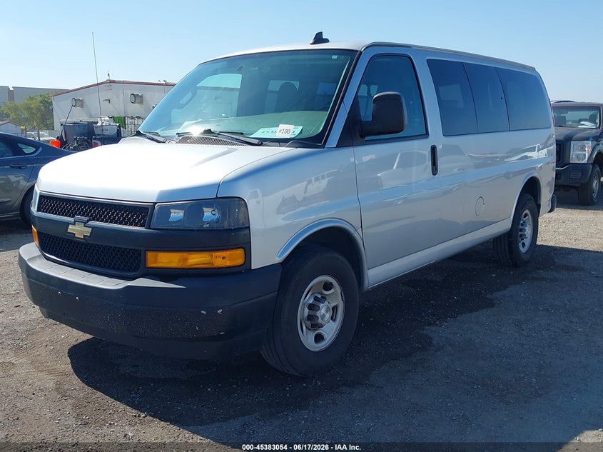 Vin: 1gawgefg7k1281338, lot: 45881049, chevrolet express 2500 ls 20192