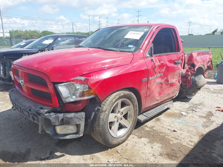 2012 Ram 1500 St 3C6JD6AT9CG193308 photo 1