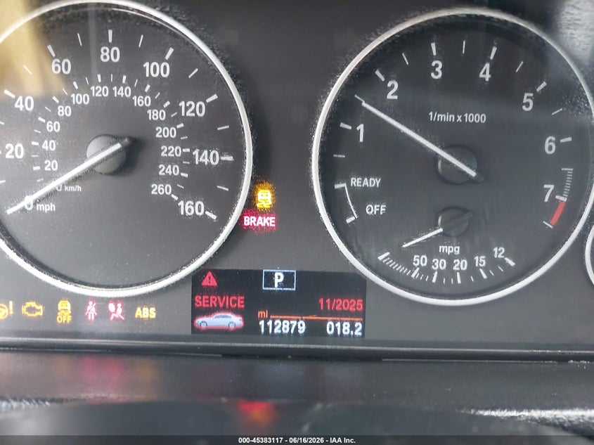 2018 BMW 3ER SEDAN 2.0L I-4 DI, DOHC, VVT, TURBO, 180HP