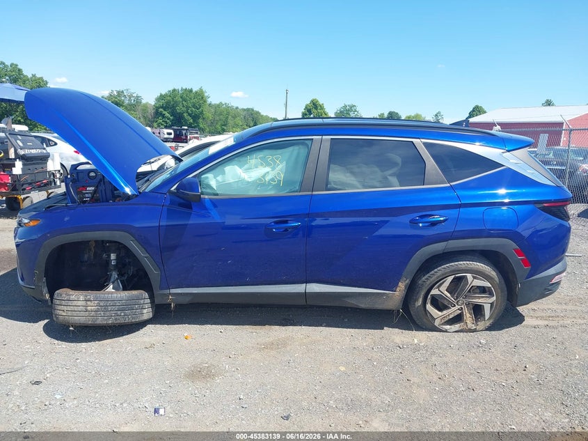 VIN 5NMJFCAE0NH100332 2022 HYUNDAI TUCSON SEL