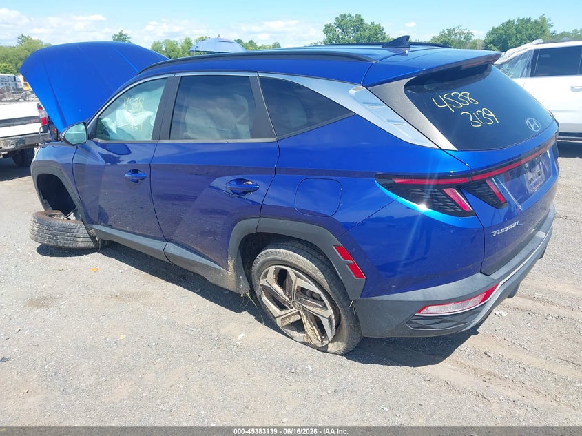 VIN 5NMJFCAE0NH100332 2022 HYUNDAI TUCSON SEL