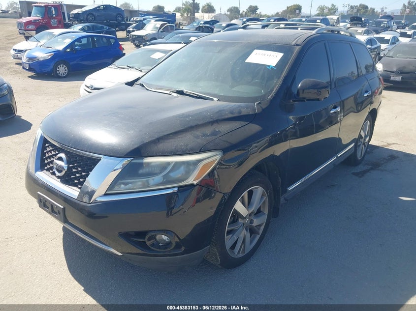 Vin: 5n1ar2mn0fc630020, lot: 45881148, nissan pathfinder platinum 20152