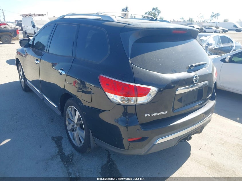 Vin: 5n1ar2mn0fc630020, lot: 45881148, nissan pathfinder platinum 20153