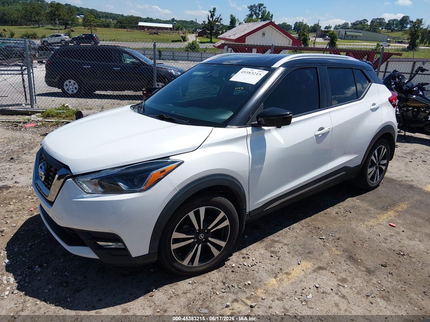 Vin: 3n1cp5cuxjl543108, lot: 45881210, nissan kicks sr 20182