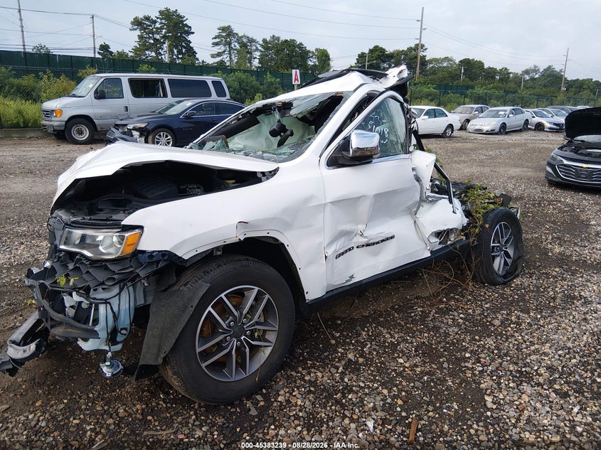 Vin: 1c4rjfbg0mc672601, lot: 45881234, jeep grand cherokee limited 4x4 20212