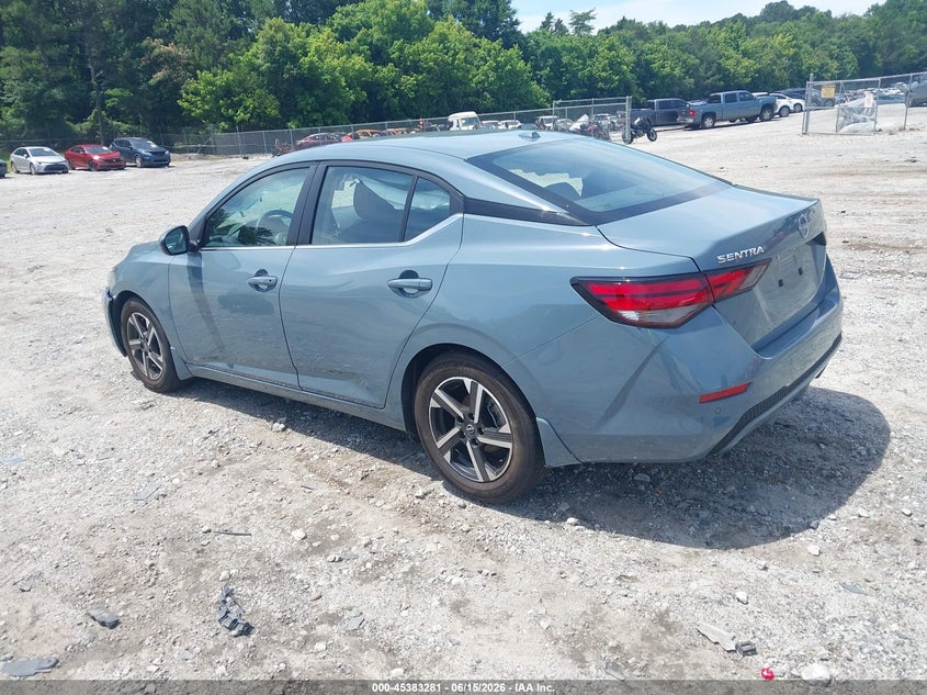 VIN 3N1AB8CV6SY345758 2025 NISSAN SENTRA SV