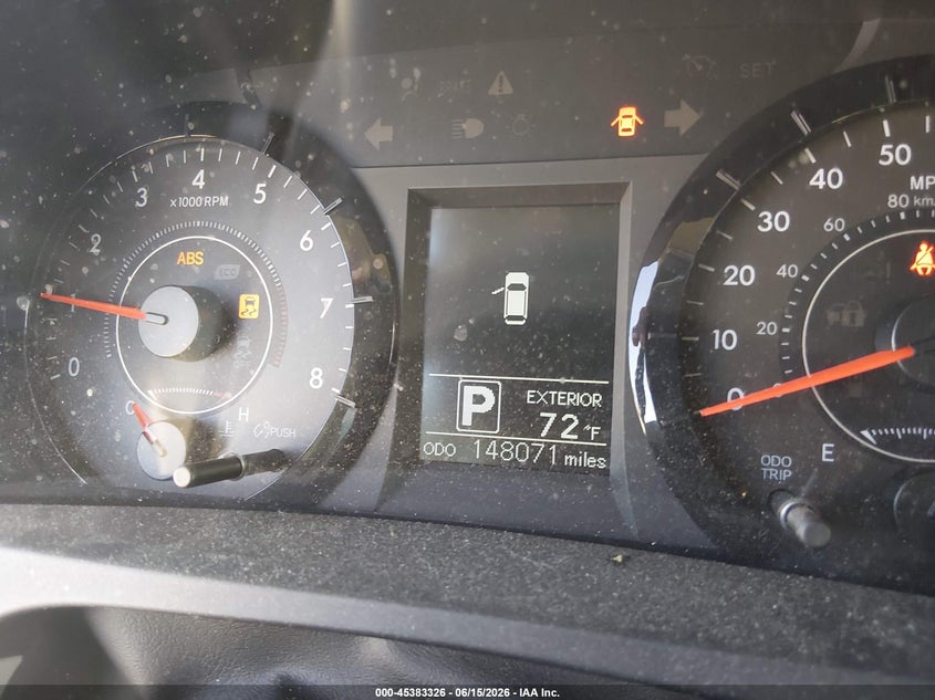 TOYOTA SIENNA 2015 VIN 5TDKK3DC0FS549454