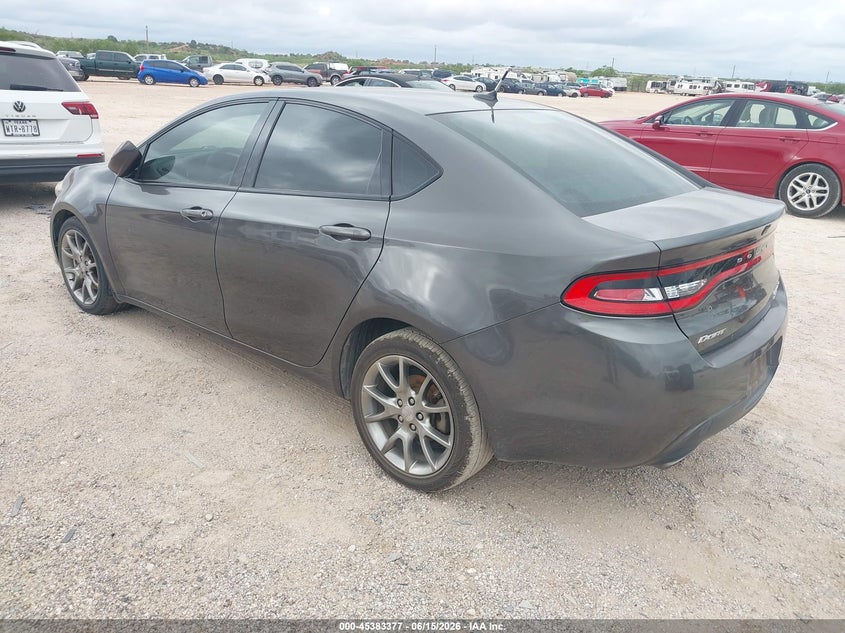 Vin: 1c3cdfbb5ed824082, lot: 45881372, dodge dart sxt 20143