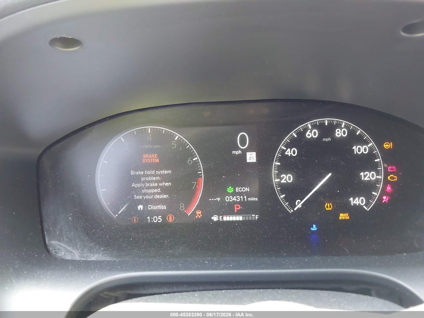 2025 HONDA HR-V auction photo 7