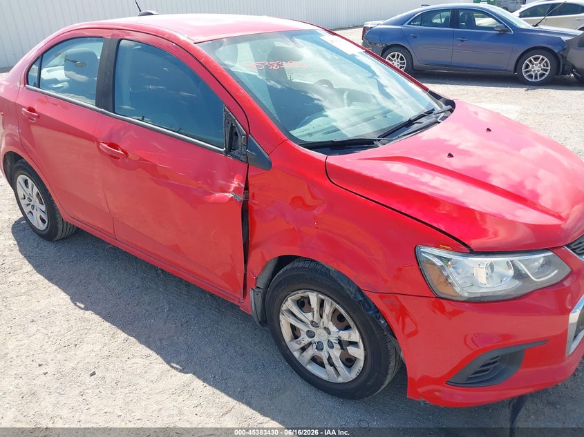 2017 Chevrolet Sonic Ls Auto VIN: 1G1JB5SH1H4142594 Lot: 45383430
