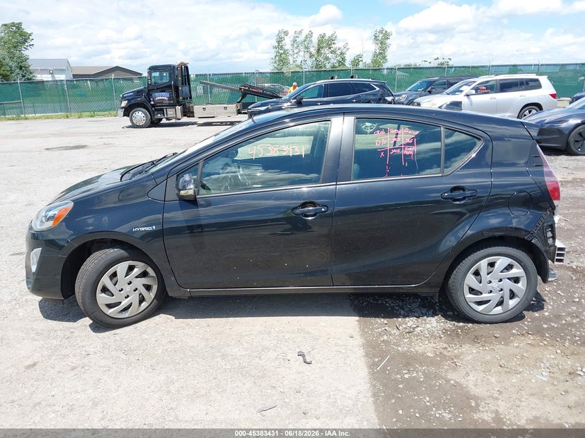 2015 Toyota Prius C Three VIN: JTDKDTB39F1110795 Lot: 45383431