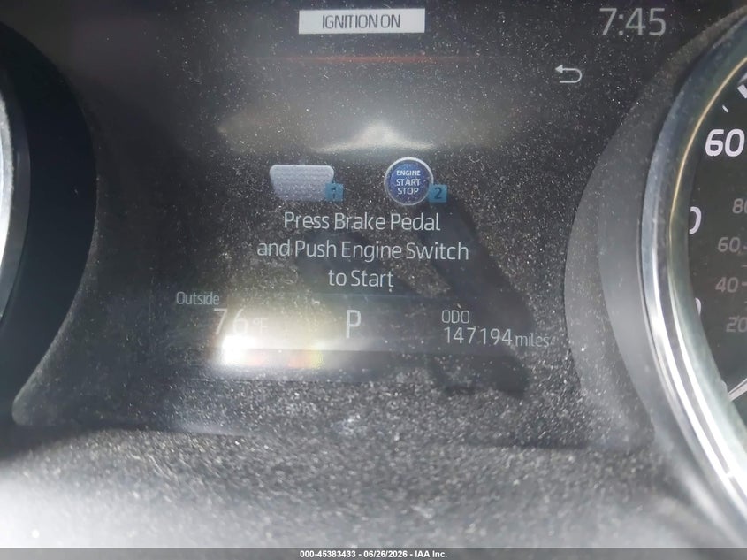 2020 TOYOTA CAMRY auction photo 7