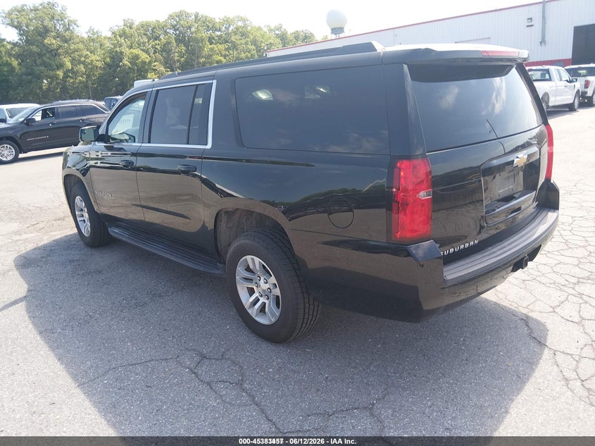 Vin: 1gnscgkc4kr300243, lot: 45881452, chevrolet suburban ls 20193