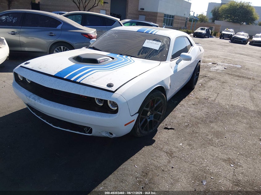 Vin: 2c3cdzfj6kh749944, lot: 45881454, dodge challenger r/t scat pack 20192