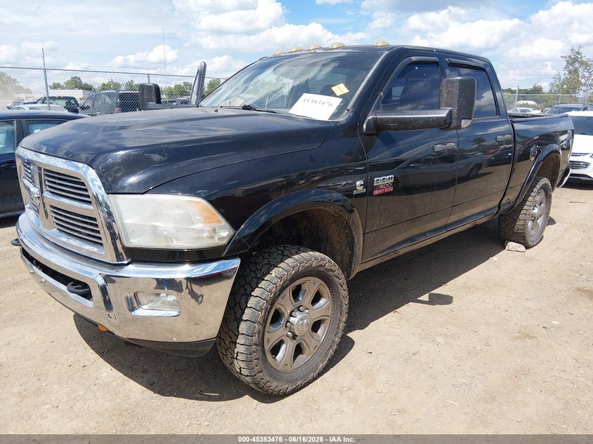 Vin: 3c6ud5dl5cg132671, lot: 45881471, ram 2500 slt 20122