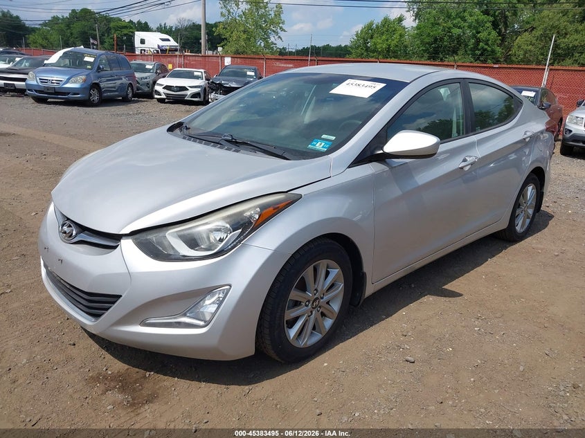 2016 Hyundai Elantra Se 5NPDH4AE9GH722415 photo 1