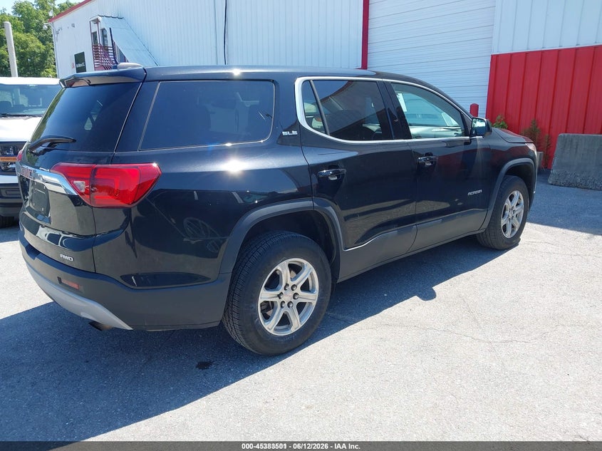 Vin: 1gkknrla8kz255047, lot: 45881496, gmc acadia sle-1 20194