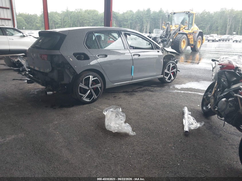 Vin: wvw3a7cd8rw211653, lot: 45881518, volkswagen golf gti 2.0t se 20244
