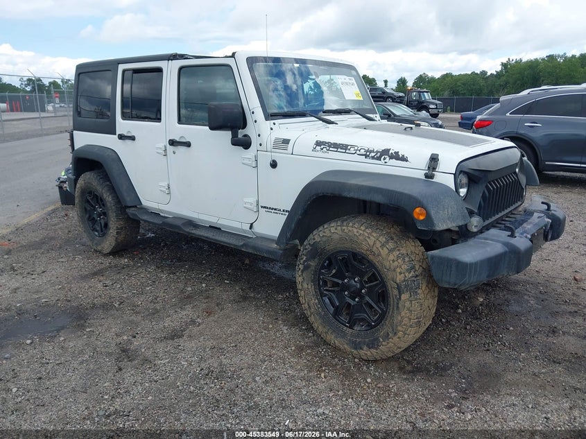 2017 JEEP WRANGLER UNLIMITED auction photo 1