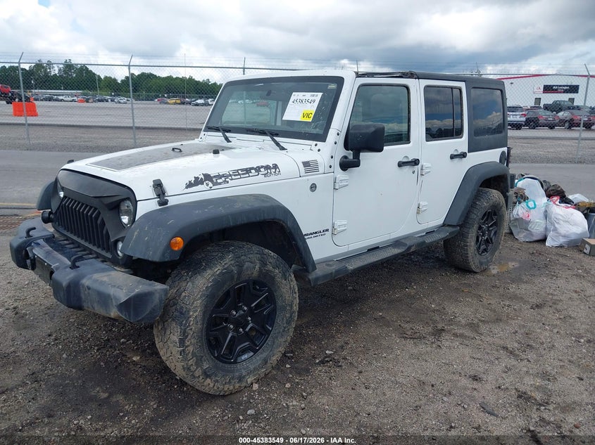 2017 JEEP WRANGLER UNLIMITED auction photo 2