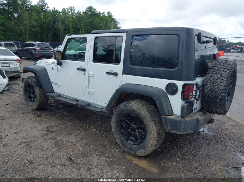 2017 JEEP WRANGLER UNLIMITED auction photo 3