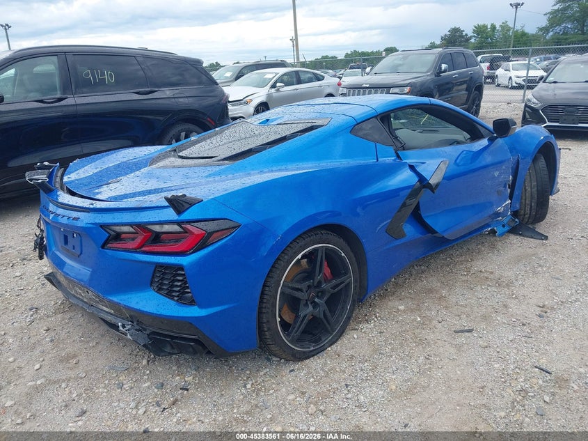 Vin: 1g1ya2d46s5104175, lot: 45881556, chevrolet corvette stingray 20254