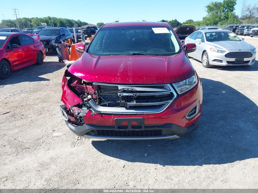 VIN 2FMPK4J94JBC43044 2018 FORD EDGE SEL