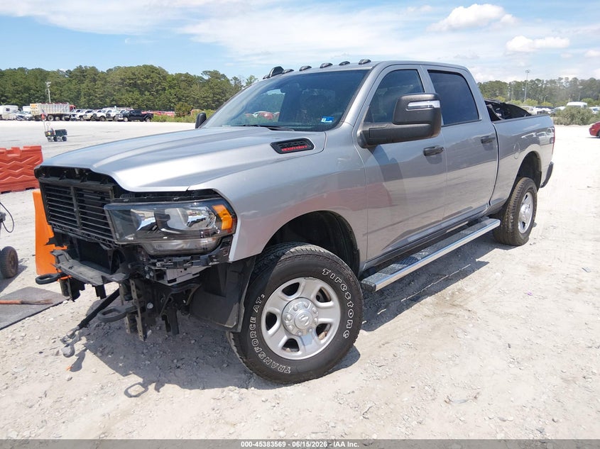 Vin: 3c6ur5cj8rg179106, lot: 45881564, ram 2500 tradesman  4x4 6'4 box 20242