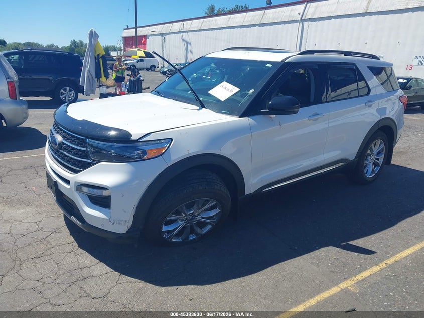 Vin: 1fmsk8dh3rga82288, lot: 45881625, ford explorer xlt 20242