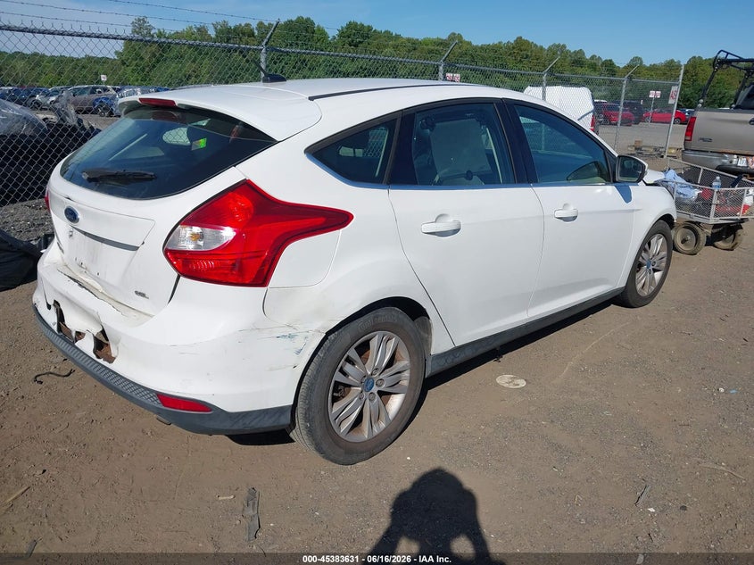 Vin: 1fahp3m22cl334180, lot: 45881626, ford focus sel 20124