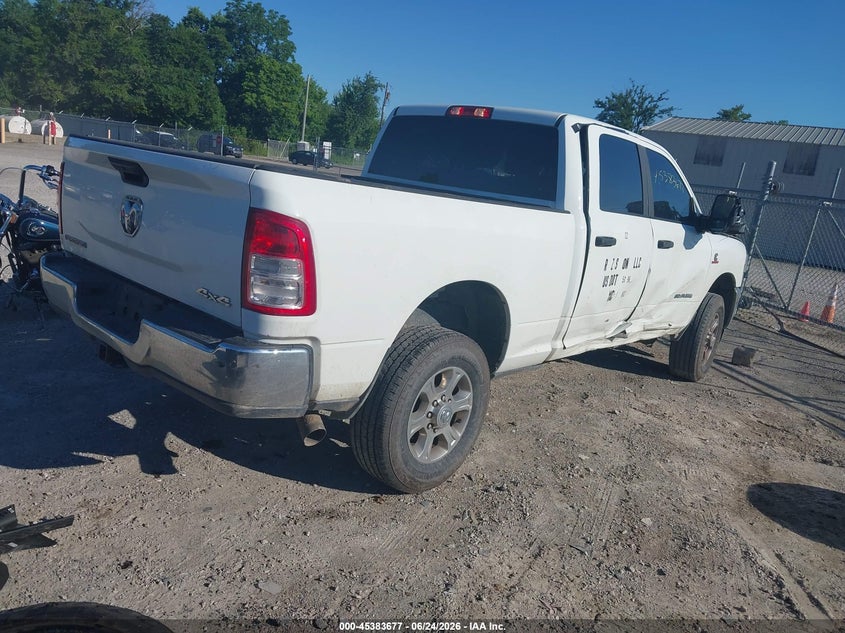 Vin: 3c6ur5dl4rg303081, lot: 45881672, ram 2500 big horn  4x4 6'4 box 20244