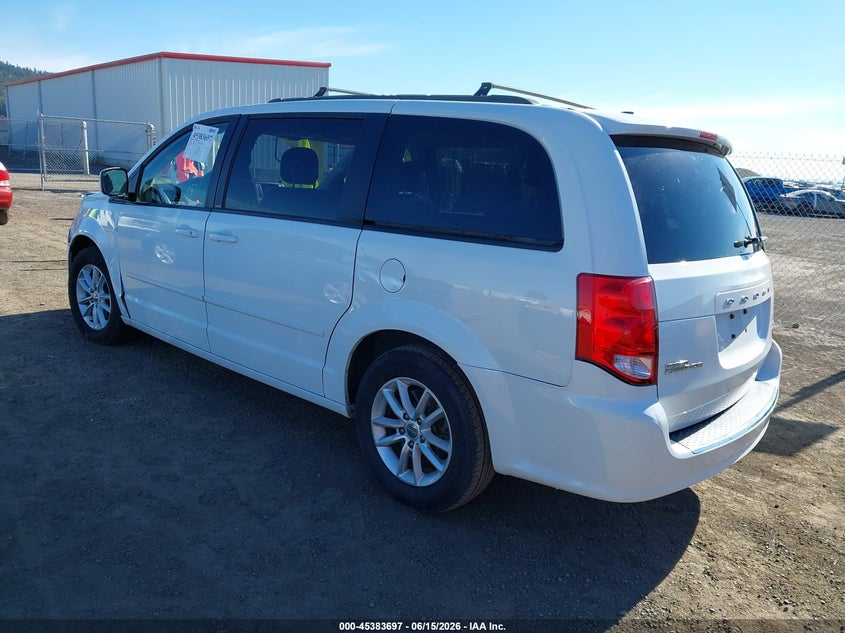 Vin: 2c4rdgcg8er209352, lot: 45881692, dodge grand caravan sxt 20143