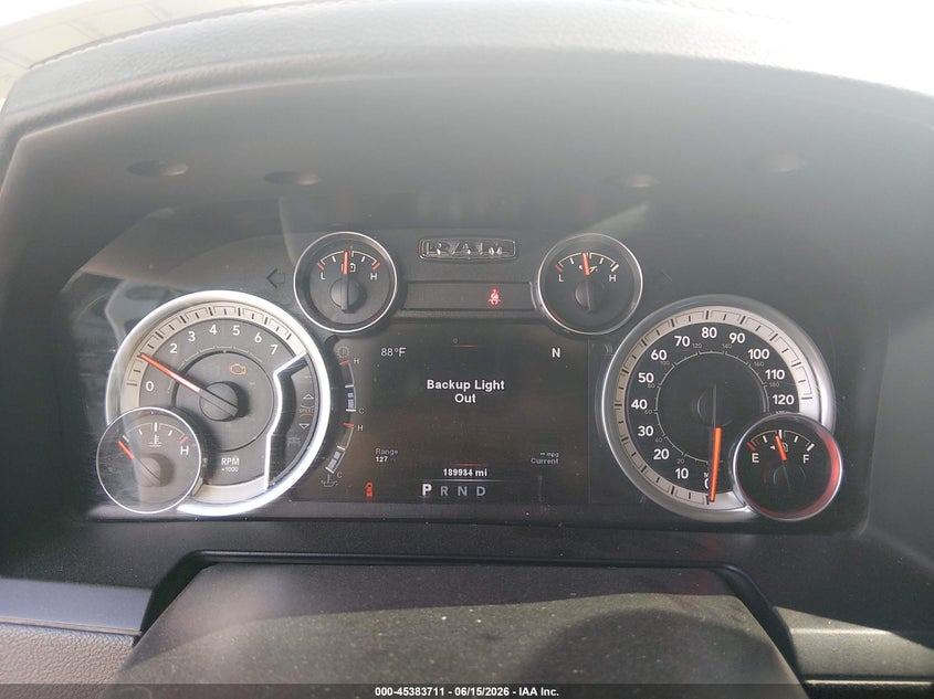 2014 RAM 1500 auction photo 7