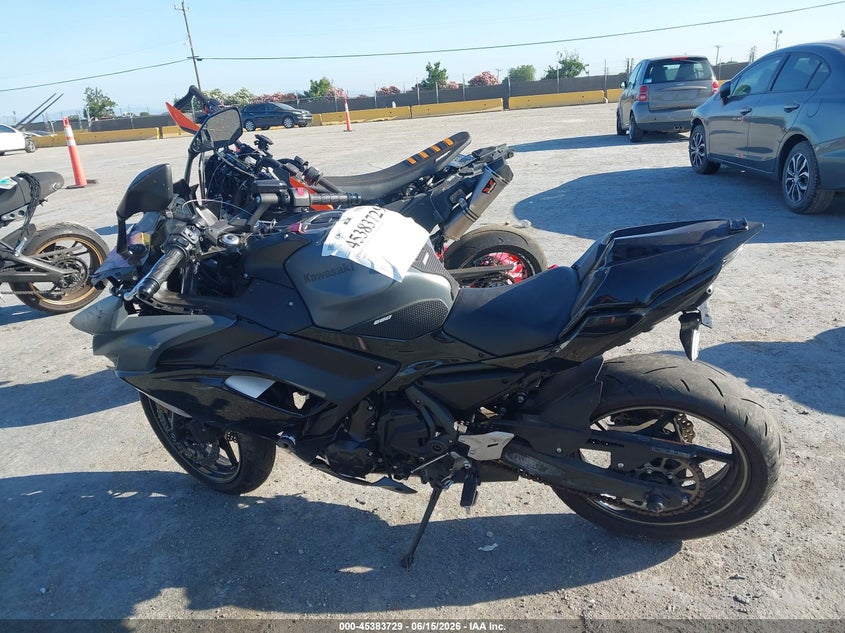 2024 Kawasaki Ex650 P VIN: ML5EXEP18RDAD4635 Lot: 45383729