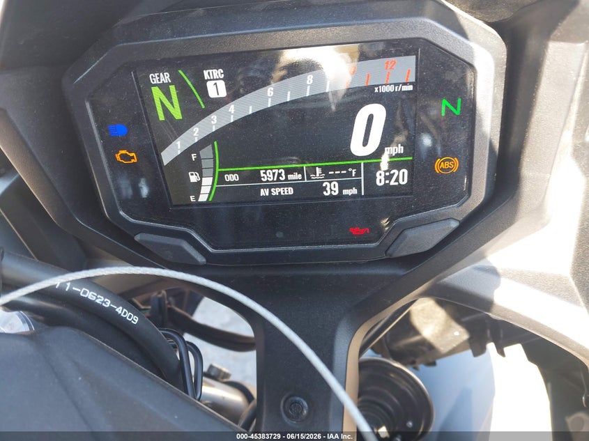2024 Kawasaki Ex650 P VIN: ML5EXEP18RDAD4635 Lot: 45383729