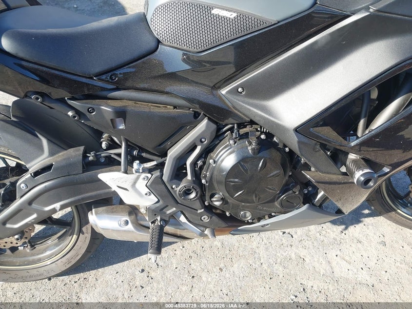 2024 Kawasaki Ex650 P VIN: ML5EXEP18RDAD4635 Lot: 45383729