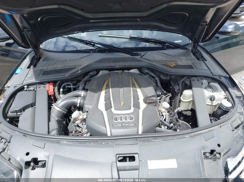 2013 Audi A8 L 4.0T VIN: WAUR2AFD9DN019217 Lot: 45383767