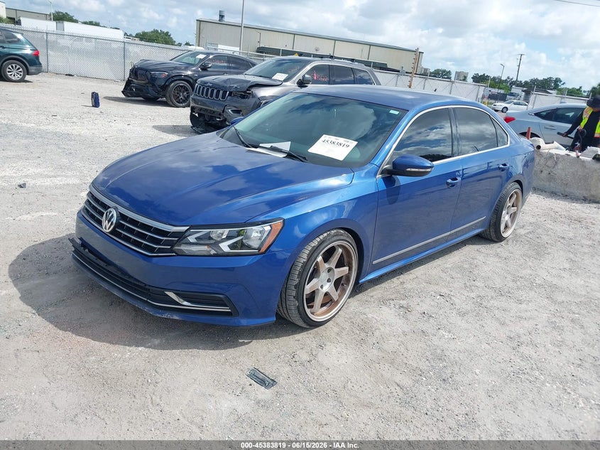 1VWAT7A36HC075290 2017 VOLKSWAGEN PASSAT 1.8T S photo 1
