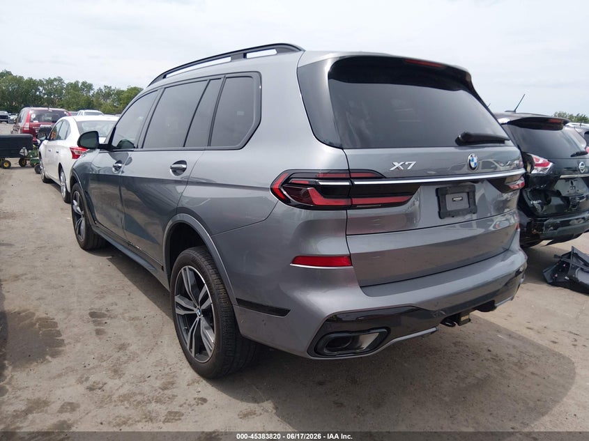 Vin: 5ux23em03p9s00897, lot: 45881815, bmw x7 xdrive40i 20233