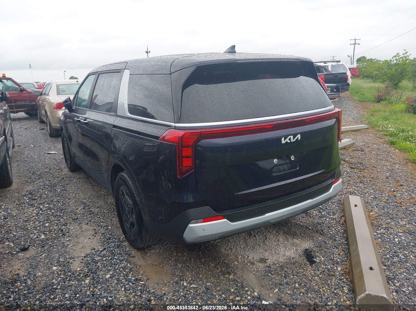 Vin: kndnb5k37t6622665, lot: 45881837, kia carnival mpv lx 20263