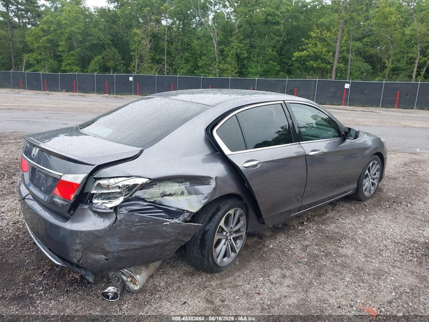 2014 HONDA ACCORD auction photo 4