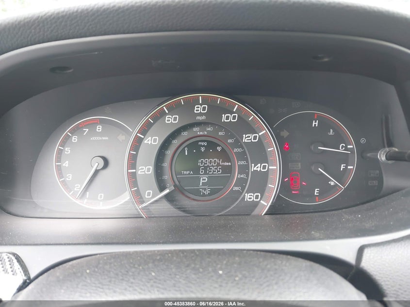 2014 HONDA ACCORD auction photo 7